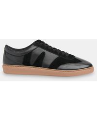 Whistles - Suede Leather Mix Trainer - Lyst