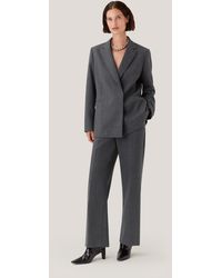 Whistles - Natalie Wool Blend Trouser - Lyst