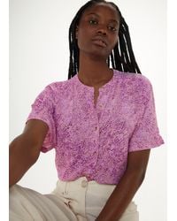 Whistles - Diagonal Snake Maisie Top - Lyst