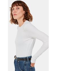 Whistles - Essential Ribbed Crew - Lyst