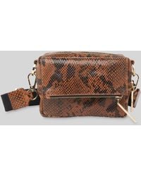 Whistles - Bibi Snake Crossbody Bag - Lyst