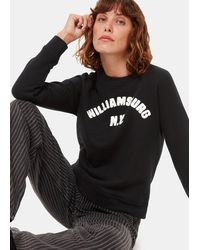 Whistles - Williamsburg Logo Sweat - Lyst