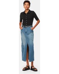 Whistles - Grace Ribbed Polo - Lyst
