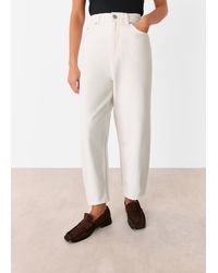 Whistles - Petite Authentic Barrel Leg Jean - Lyst