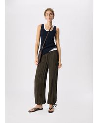 Whistles - Relaxed Tie Hem Trouser - Lyst