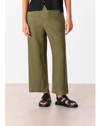 Whistles - Petite Linen Pocket Trouser - Lyst