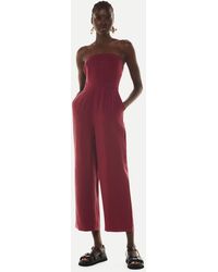 Whistles - Bandeau Jumpsuit - Lyst