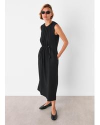 Whistles - Sleeveless Midi Dress - Lyst