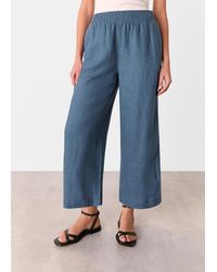 Whistles - Linen Pocket Trouser - Lyst