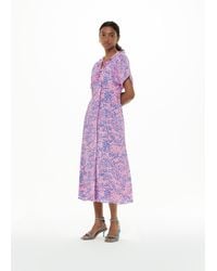 Whistles - Dandelion Floral Midi Dress - Lyst