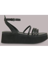 Whistles - Cale Strappy Flatform Sandal - Lyst