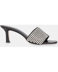 Whistles - Adella Diamante Slip On Mule - Lyst