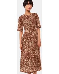 Whistles - Marble Spot Veda Dress - Lyst