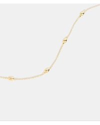 Whistles - Oval Beaded T Bar Necklace - Lyst