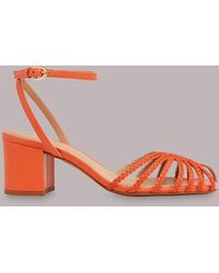 Whistles - Blakely Plaited Heel Sandal - Lyst