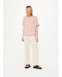 Whistles - Maisie Shirred Sleeve Blouse - Lyst