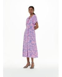 Whistles - Dandelion Floral Midi Dress - Lyst