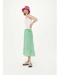 Whistles - Daisy Meadow Tie Side Skirt - Lyst