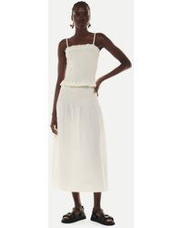 Whistles - Detachable Lois Crinkle Top - Lyst