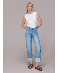 Whistles - Authentic Alba Turn Up Jean - Lyst
