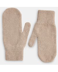 Whistles - Cashmere Wool Blend Mittens - Lyst