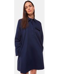 Whistles - Lara Cotton Shirt Dress - Lyst