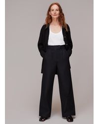 Whistles - Robyn Cotton Trouser - Lyst