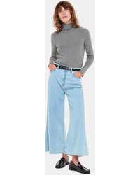 Whistles - Maja Knitted Polo Neck Knit - Lyst