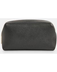 Whistles - Ria Mini Leather Zip Pouch - Lyst