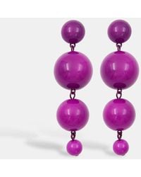 Essentiel Antwerp Damira Earrings in Purple | Lyst
