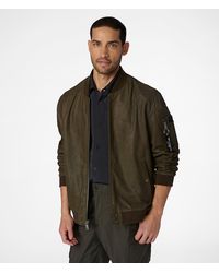 Wilsons Leather - James Genuine Leather Bomber Jacket - Lyst