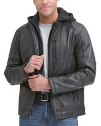 Wilsons Leather Tyler Thinsulatetm Lined Leather Jacket - Black
