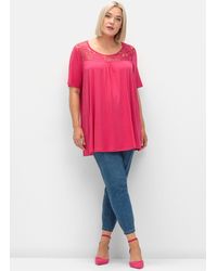 Sheego - Longshirt - Lyst