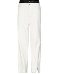 Circular Path - Loose Denim Wide Leg Pants - Lyst