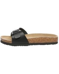 EverAu Australia - Swan Leather Easy Slip-On Sandals - Lyst