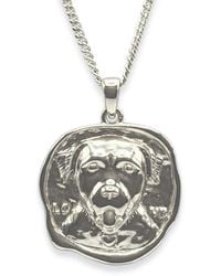 Frenvyrn - Lars Dog Coin Necklace, Sterling - Lyst