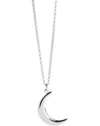 Muru - Crescent Moon Necklace - Lyst