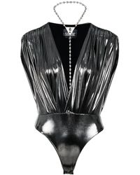 Vazaf - Foil Bodysuit - Lyst