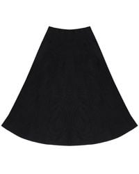 Rave on Trend - Knit Circle Skirt Regular - Lyst