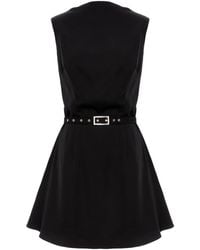 AVENUE No.29 - Cowl Neckline A Line Viscose Mini Dress - Lyst
