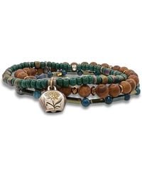 Jaredjamin - Neutrals Everest Foothill Bracelet Set - Lyst