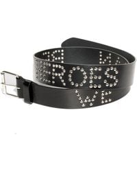 Stuart Trevor - We Can Be Heroes Studded Leather Belt - Lyst