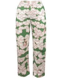 Wild Clouds - Organic Cotton & Linen Clouds Trousers - Lyst