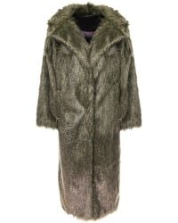 Silvia Serban - Long Hair Fur Coat/Vest - Lyst