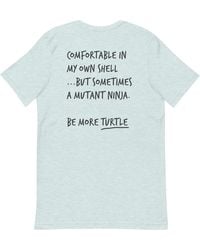 Anchor and Crew - Ice Think Ocean Turtle Aspirations Cotton Embroidered T-Shirt - Lyst
