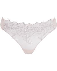 BonBon Lingerie - Neutrals Hope Thong - Lyst