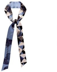 Lost Pattern - Prism Silk Skinny Scarf - Lyst