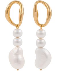 Cote Cache - Hyades Freshwater Pearl Earrings - Lyst