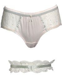 Tallulah Love - Neutrals Swarovski Bridal Set - Lyst