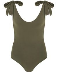 Solpardus - Thea Forest Bamboo Onepiece Swimsuit - Lyst